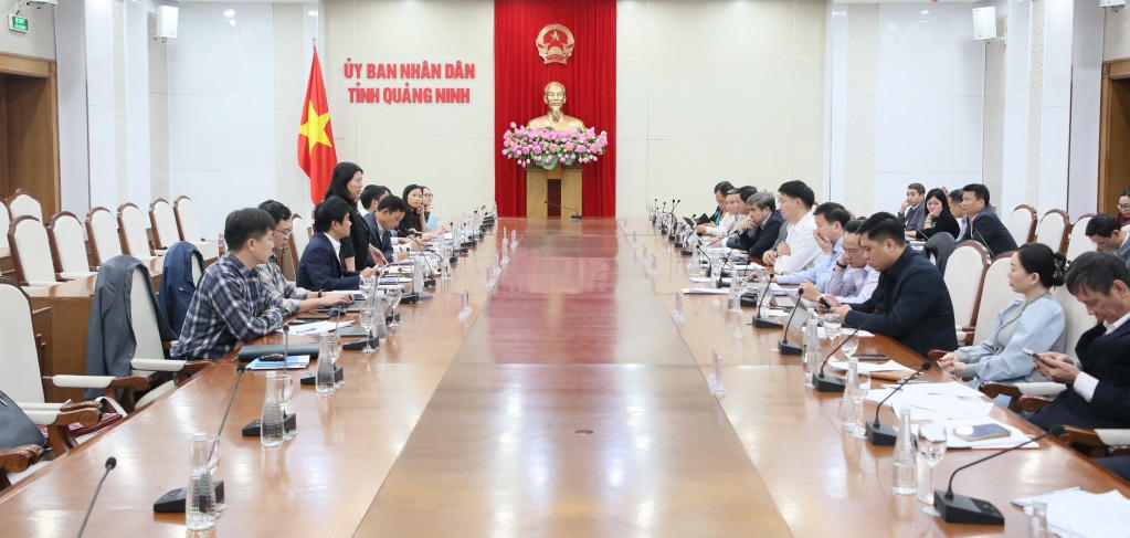 Quang cảnh buổi làm việc. Ảnh: QMG.&nbsp;