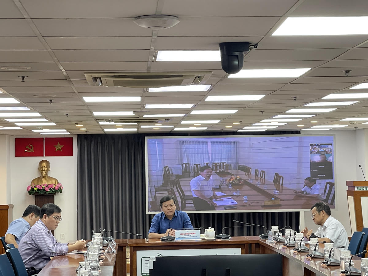 Buổi họp báo thông tin tại Trung tâm Báo chí TP Hồ Chí Minh. Ảnh: Đ.Xá.