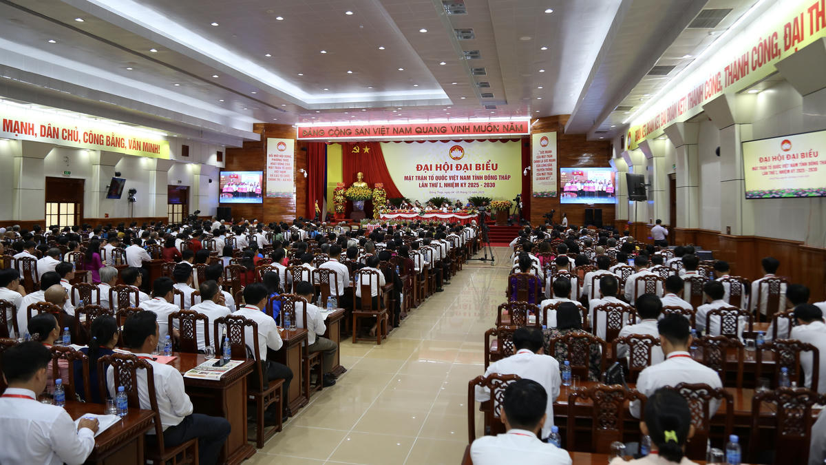 Quang cảnh Đại hội. (ảnh: Thanh Tiến)