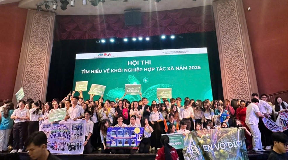 Vòng chung kết Hội thi “Tìm hiểu về khởi nghiệp hợp tác xã” năm 2025 - Ảnh. Thanh Nhàn
