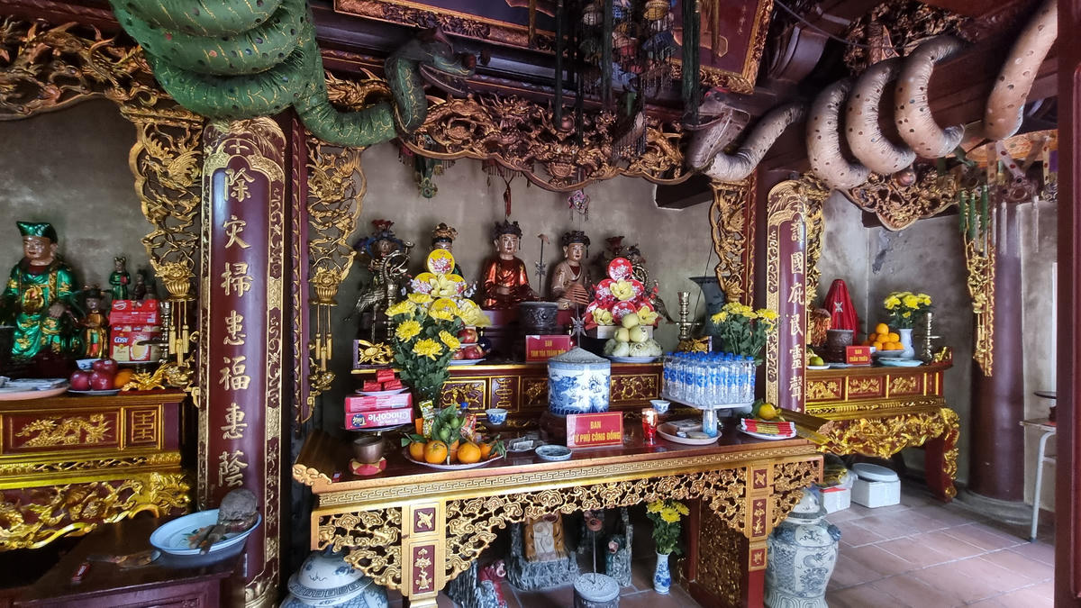 Mẫu Thượng Ngàn là một Thánh Mẫu cai quản toàn bộ các vùng núi rừng và ban phát sự ấm no, hạnh phúc cho người dân. Ảnh: Toán Nguyễn.