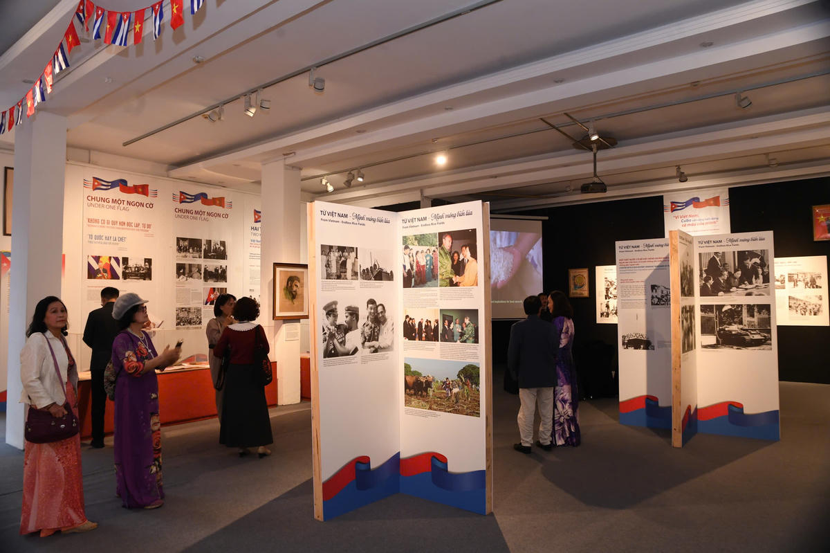 Không gian triển lãm: Ảnh: Phạm Sỹ.