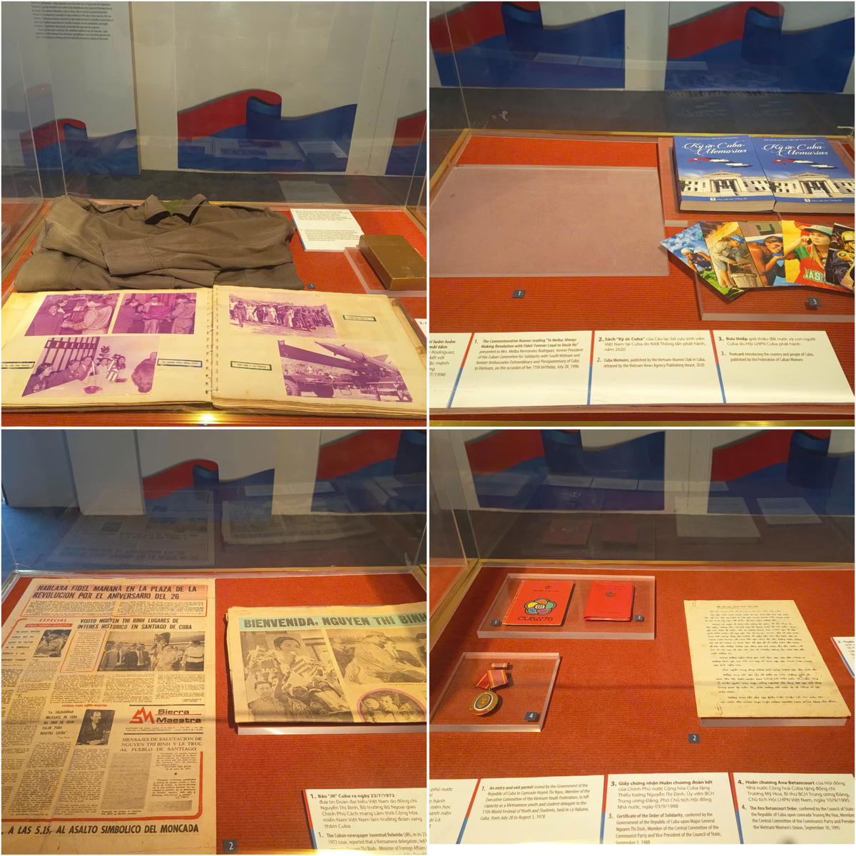 Khai mạc triển lãm dấu ấn 65 năm quan hệ Việt Nam – Cuba