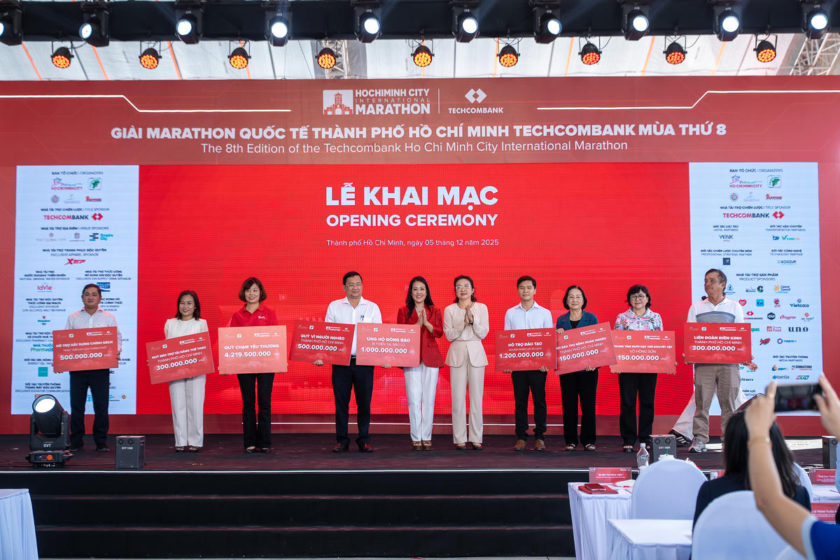 Khai mạc giải Marathon Quốc tế TP. Hồ Chí Minh Techcombank mùa thứ 8: Giải chạy biểu trưng của Thành phố tiếp tục lan tỏa tinh thần “Bước chạy vì một Việt Nam vượt trội”
