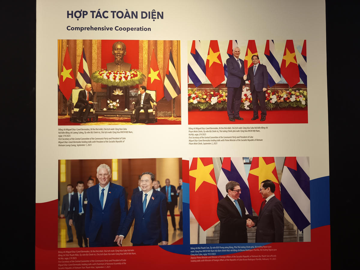 Khai mạc triển lãm dấu ấn 65 năm quan hệ Việt Nam – Cuba