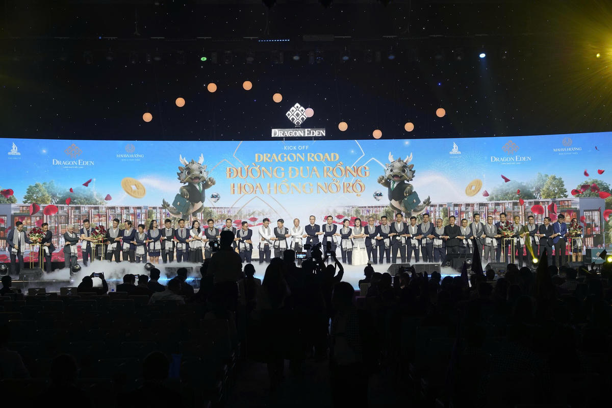40 đại lý cùng đối tác chiến lược tại TP Hồ Chí Minh và các tỉnh lân cận cùng tham gia phân phối đất nền dự án Dragon Eden.
