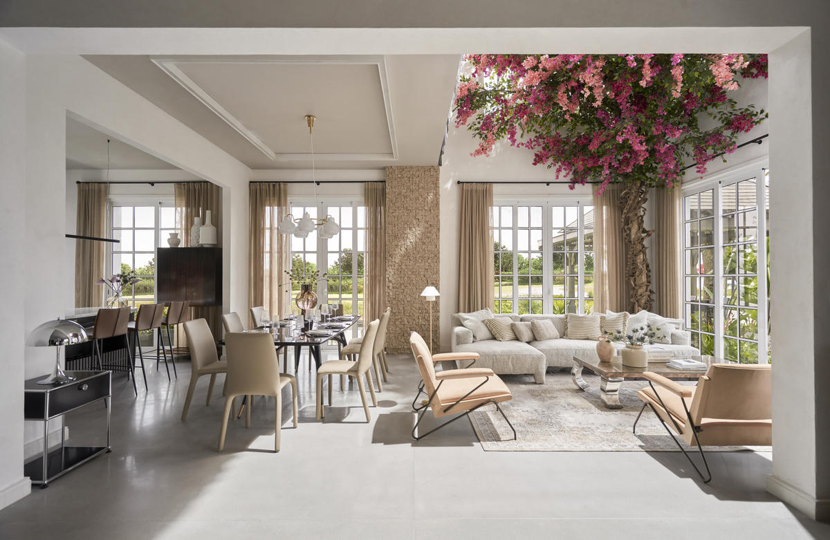 Ảnh chụp biệt thự mẫu Central Island. Ảnh: MP