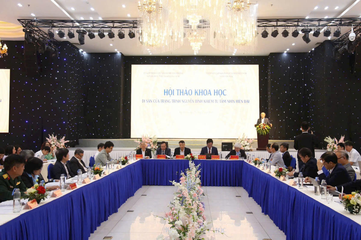 Quang cảnh hội thảo khoa học. Ảnh: VD.&nbsp;