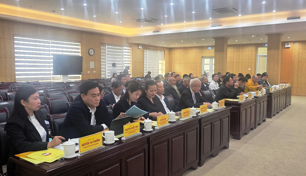 Các đại biểu tham dự hội nghị. Ảnh: Nguyễn Chung.