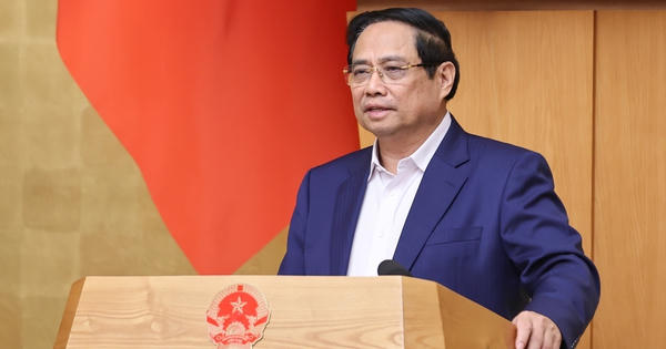 Thủ tướng phát biểu kết luận phiên họp Chính phủ thường kỳ tháng 11 - Ảnh: VGP/Nhật Bắc.