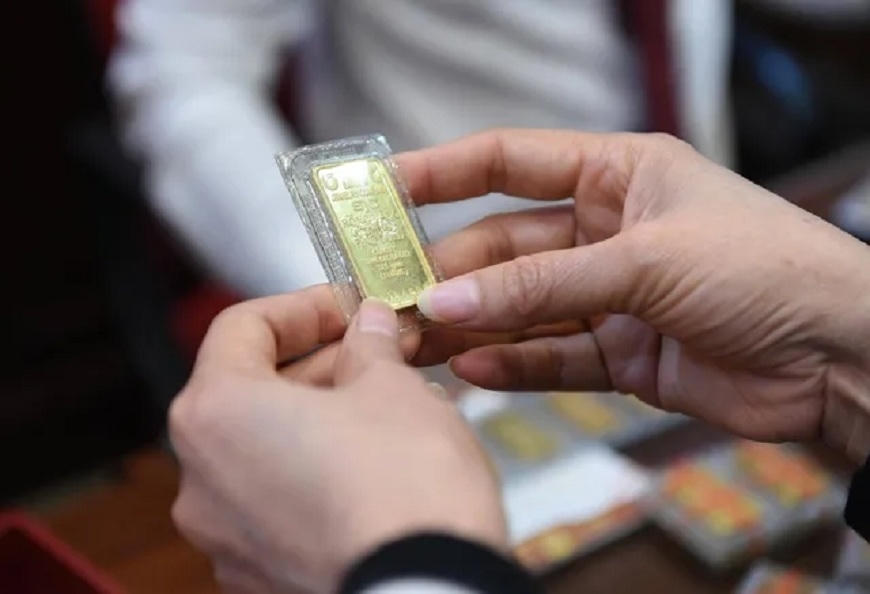 Giá vàng đã tăng hơn 66% tính từ thời điểm tháng 12/2024. Ảnh minh hoạ.