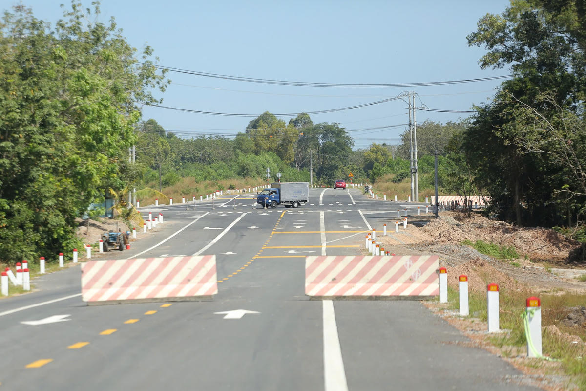 Tuyến đường mang lại động lực lớn cho khu vực, kết nối nhiều đô thị nằm phía Tây đất nước. Ảnh: Đ.Xá.