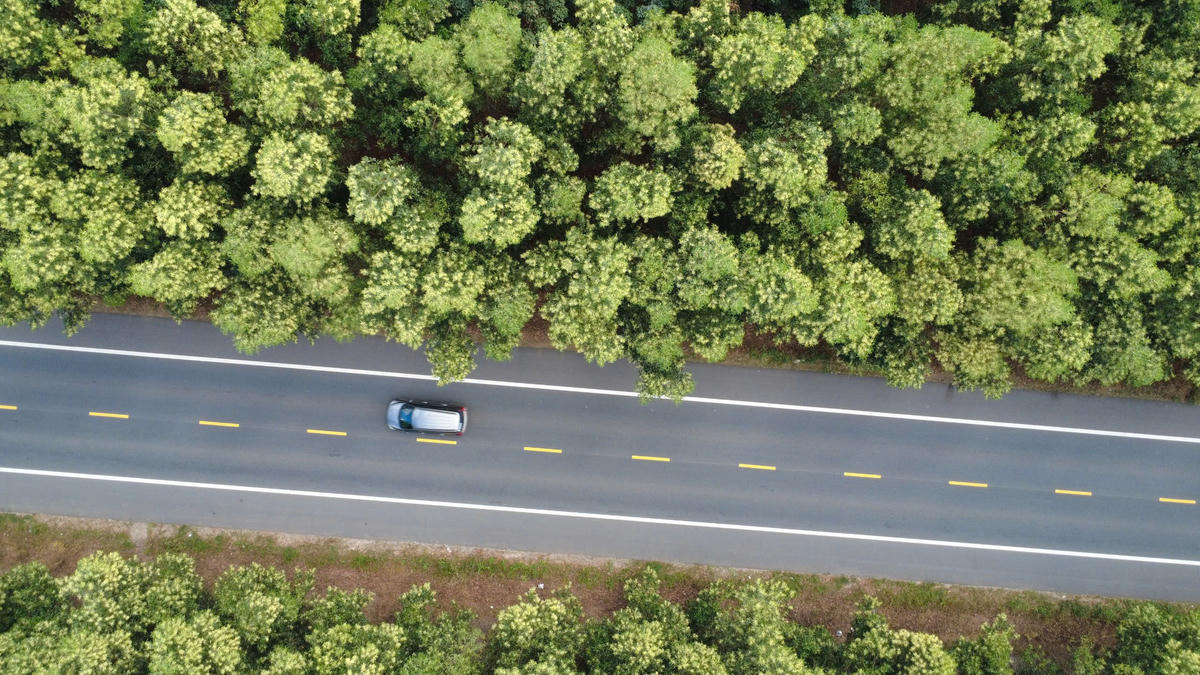 Đường Đức Hoà-Chơn Thành kết nối vào nhiều trục đường hiện hữu đang khai thác như quốc lộ 22, 13, đường 744... Ảnh: Đ.Xá.