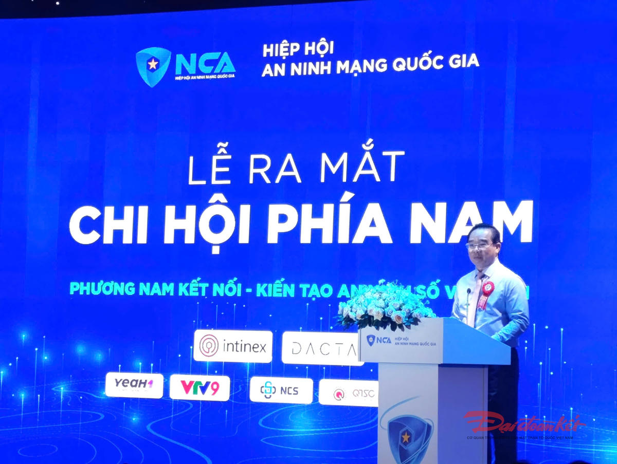 Chủ tịch UBND TP Hồ Chí Minh Nguyễn Văn Được phát biểu tại sự kiện. Ảnh: Hồng Phúc.