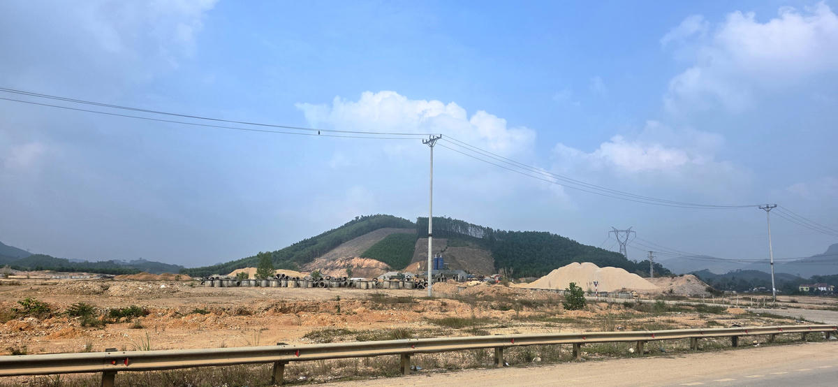 CCN Thượng Ninh được đầu tư hạ tầng với số vốn lên đến hơn 110 tỷ đồng. Ảnh: Nguyễn Chung.