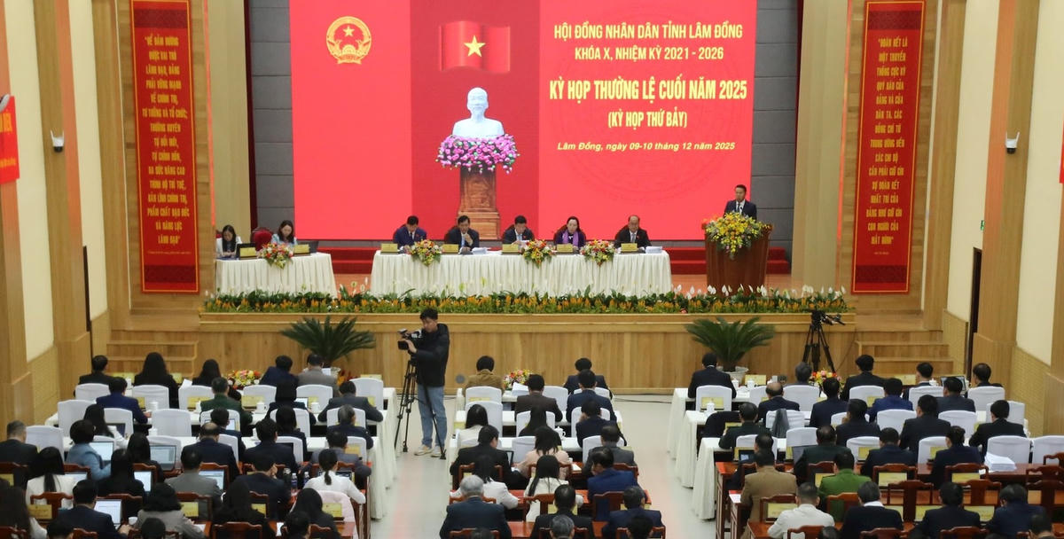 Quang cảnh Kỳ họp.(ảnh X.H)