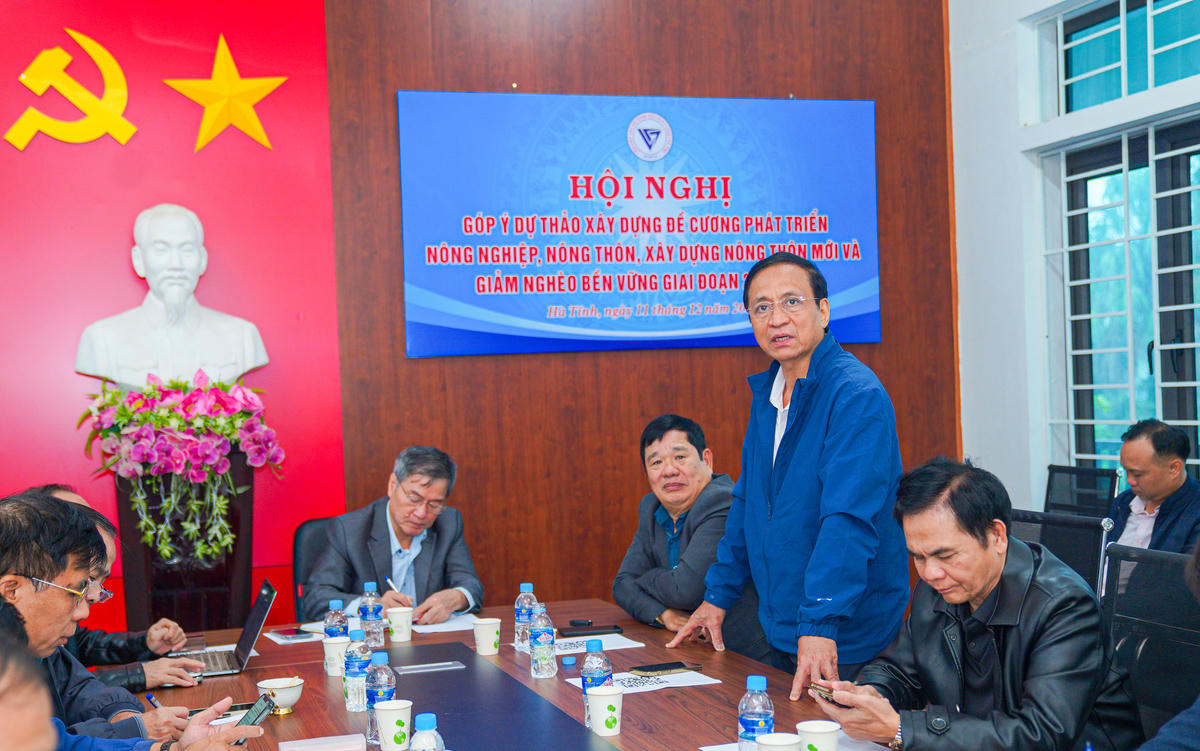 Các đại biểu phát biểu ý kiến tại hội nghị. Ảnh: Cẩm Kỳ&nbsp;