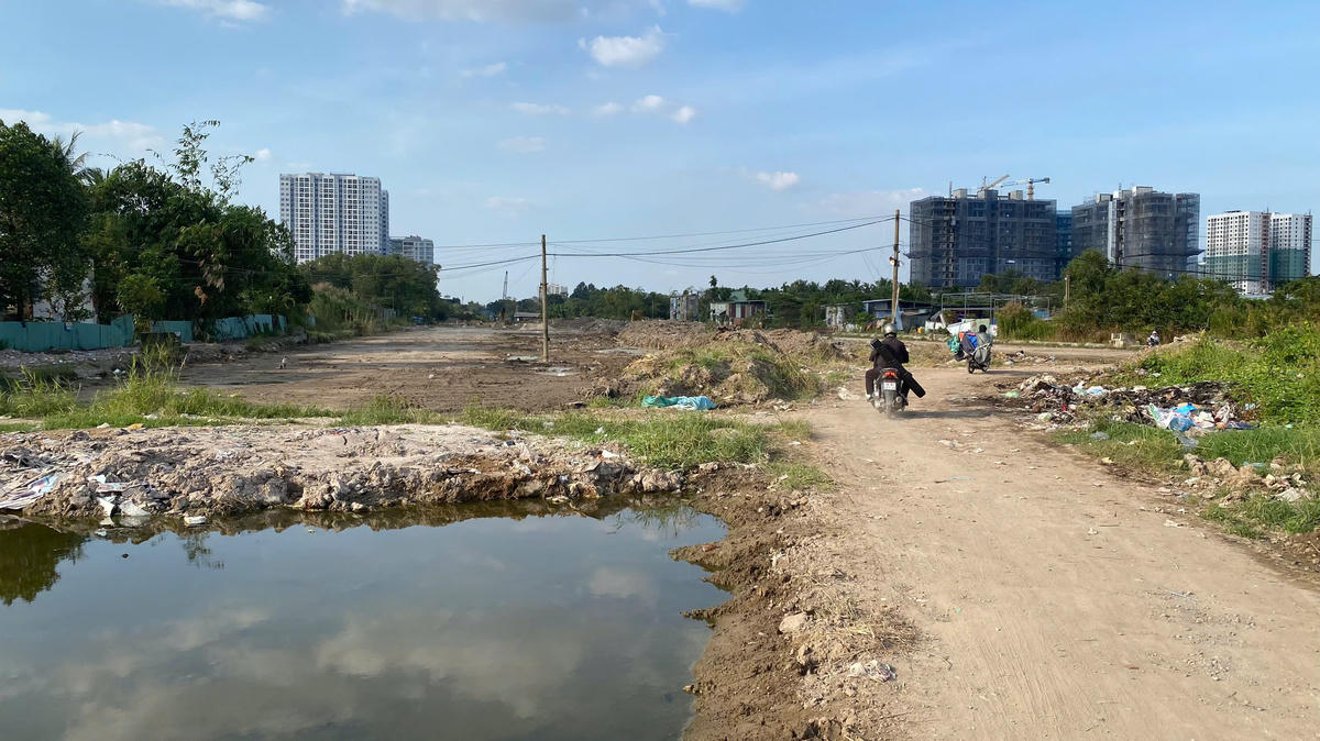 Ngoài một số đoạn thực hiện bằng nguồn vốn ngân sách, Vành đai 2 TP Hồ Chí Minh cũng được thực hiện bằng vốn doanh nghiệp. Ảnh: Đ.Xá.