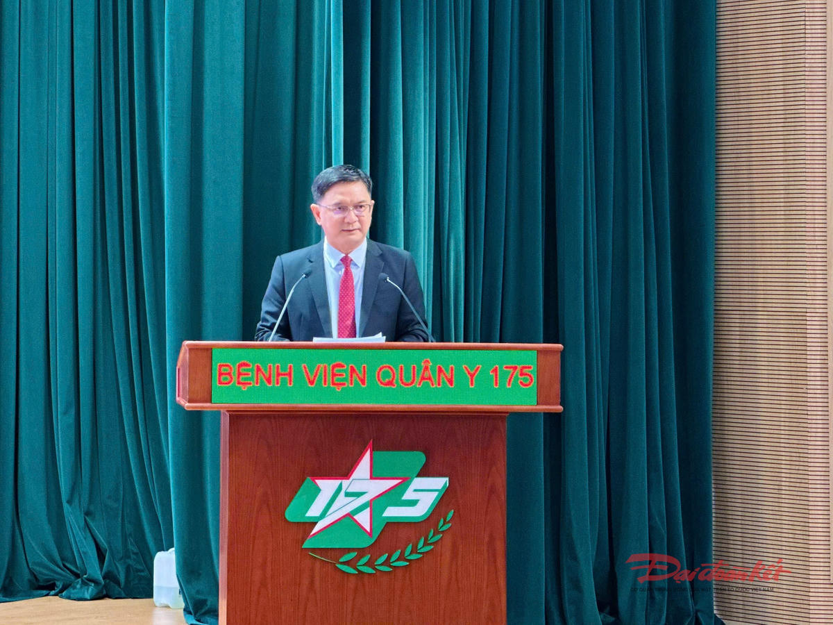 Ông Nguyễn Mạnh Cường - Phó Chủ tịch UBND TP Hồ Chí Minh phát biểu tại Lễ kỷ niệm. Ảnh: Tuyết Lưu.