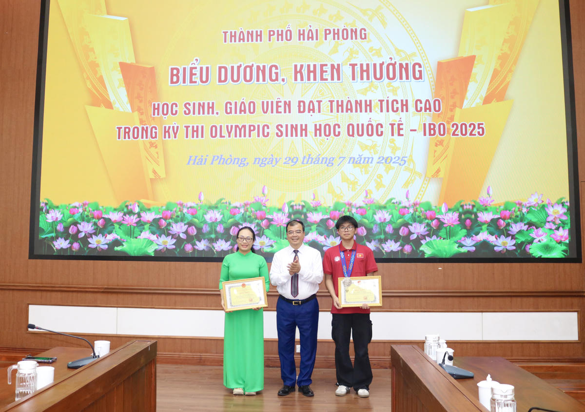 Hải Phòng xây dựng nhiều&nbsp;chính sách đặc thù trong tuyển chọn, đãi ngộ giáo viên, cán bộ quản lý và chuyên gia tham gia đào tạo, bồi dưỡng học sinh giỏi. Ảnh: CTV.&nbsp;