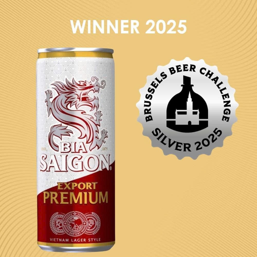 Saigon Export Premium được trao Huy chương Bạc tại Japan International Beer Cup 2025