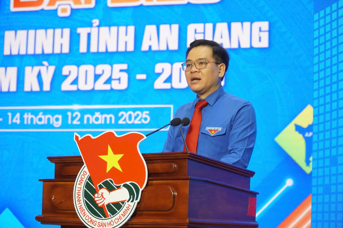 Ông Phan Duy Bằng được chỉ định giữ chức Bí thư Tỉnh Đoàn An Giang nhiệm kỳ 2025 - 2030. (ảnh: NH)