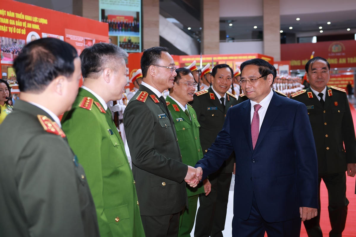 Thủ tướng Phạm Minh Chính dự Hội nghị. Ảnh: Dương Giang