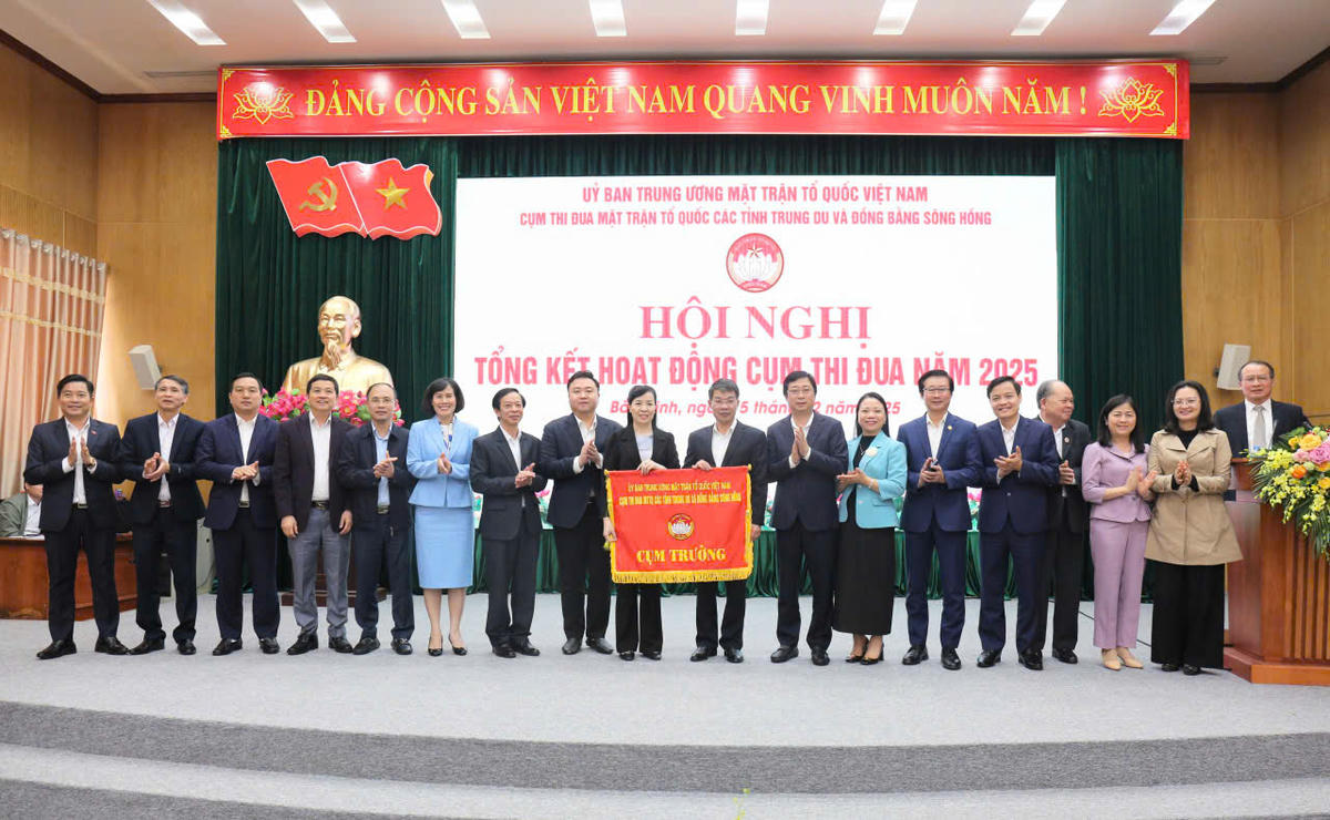  Ủy ban MTTQ tỉnh Ninh Bình được suy tôn là Cụm trưởng Cụm thi đua các tỉnh Trung du và Đồng bằng sông Hồng năm 2026.