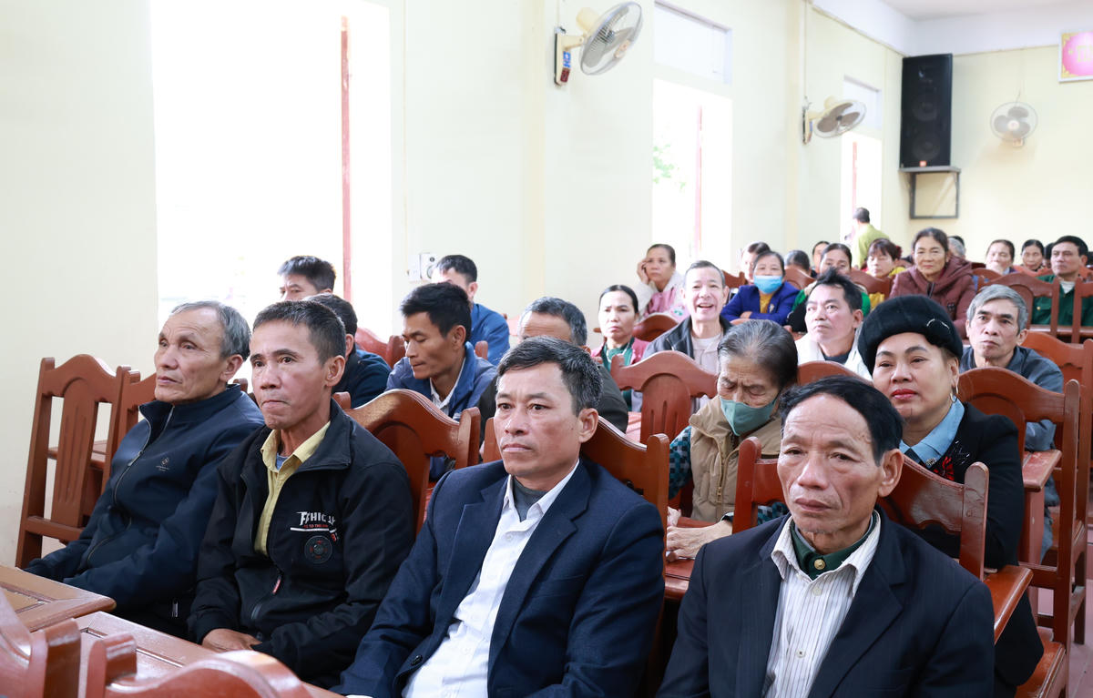 Các đại biểu tham dự tập huấn. Ảnh: thieuhoa.thanhhoa.gov.vn