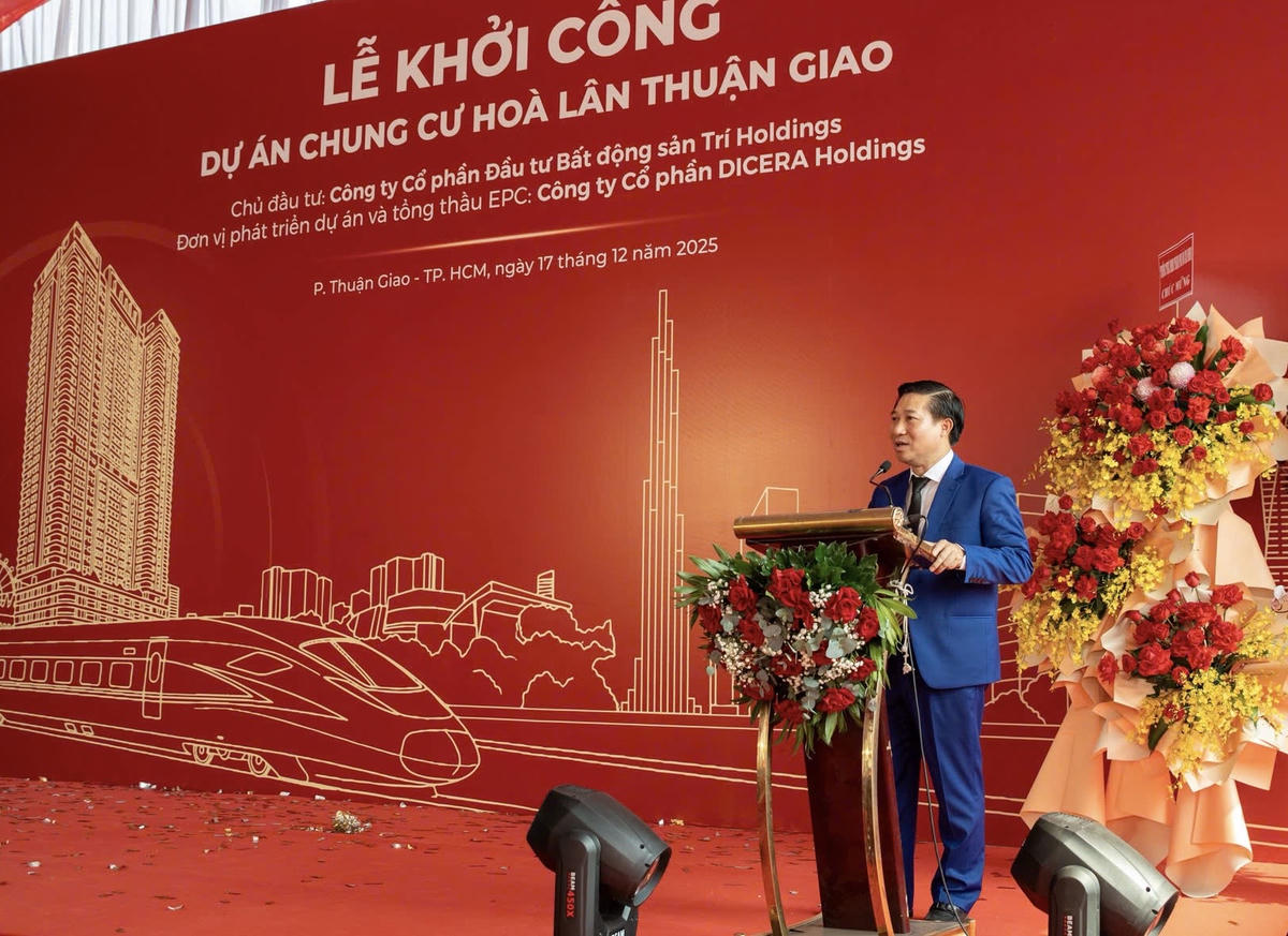 Ông Lê Đình Thắng – Chủ tịch Hội đồng Quản trị DICERA khẳng định DICERA hướng đến việc phát triển một dự án nhà ở có chất lượng, nâng cao giá trị sống cho cộng đồng cư dân.