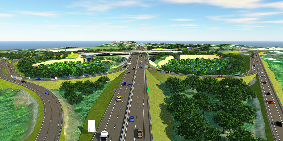 Các hướng rẽ giúp phương tiện tránh xung đột. Ảnh: Nguyễn Tú.