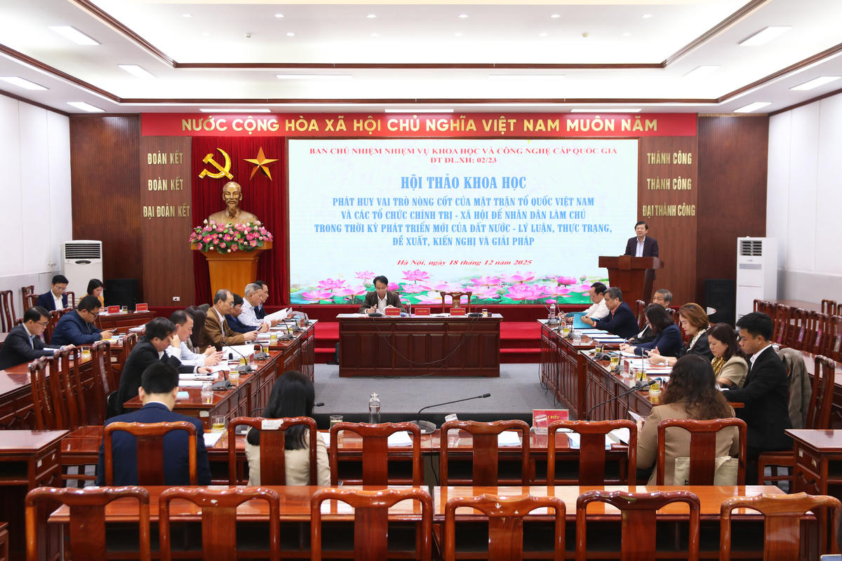 Quang cảnh Hội thảo.