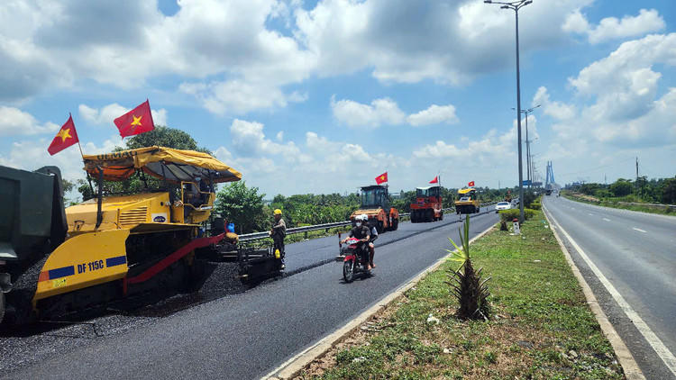 Hoàn thành Dự án đầu tư nâng cấp tuyến Cao Lãnh – Lộ Tẻ và tuyến Lộ Tẻ – Rạch Sỏi. Ảnh minh hoạ.