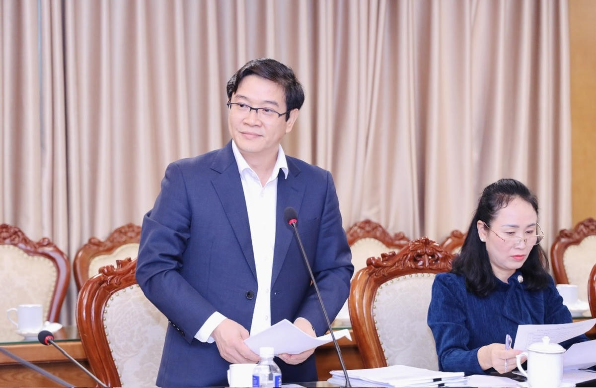 Vụ trưởng Vụ Giáo dục Phổ thông Thái Văn Tài.