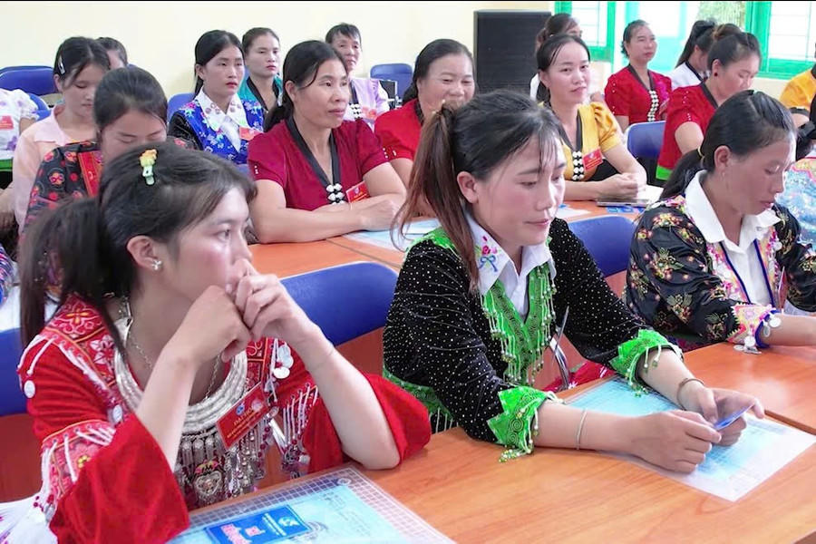 Năm 2025, các tổ chức chính trị – xã hội trên địa bàn xã đã tổ chức trên 130 cuộc tuyên truyền, với hơn 10.000 lượt người nghe. Ảnh: giaoducthoidai.vn