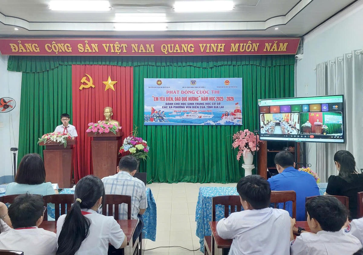 Quang cảnh phát động Cuộc thi tại tỉnh Gia Lai. Ảnh: CV.