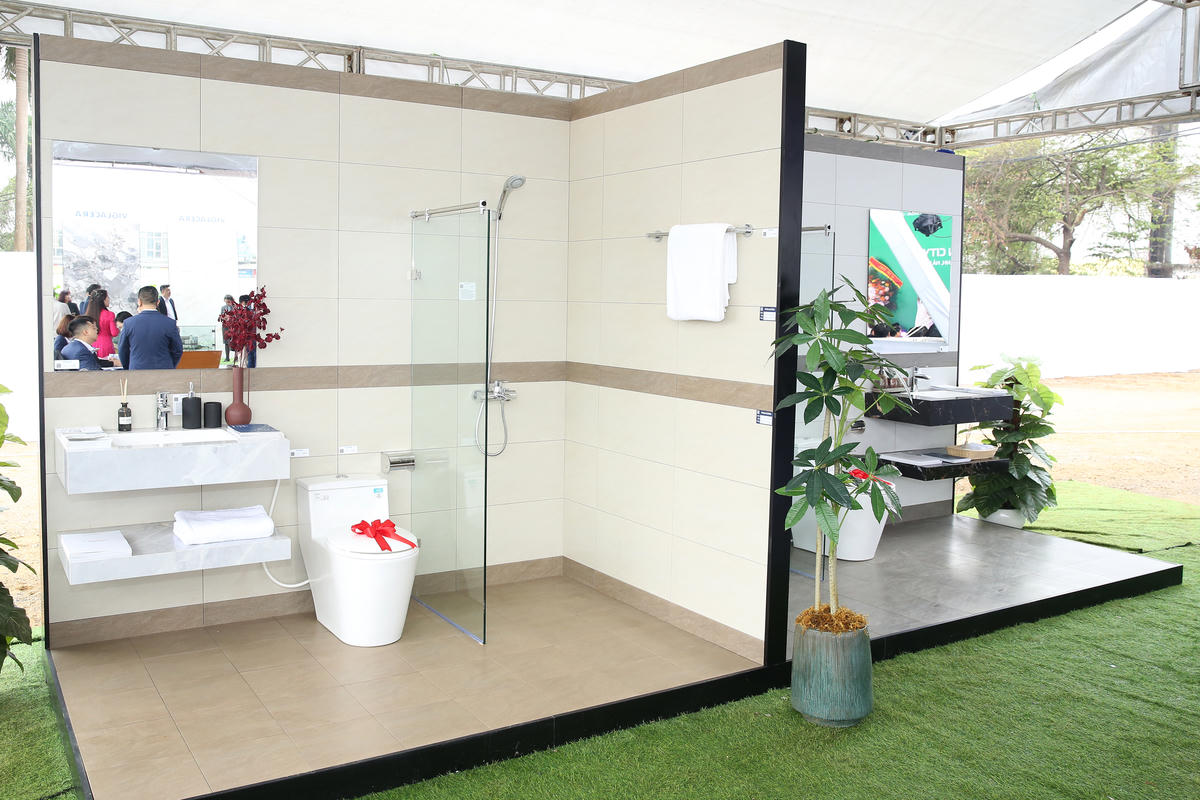 Một mẫu concept phòng tắm của dự án CT3 - Thăng Long Green City