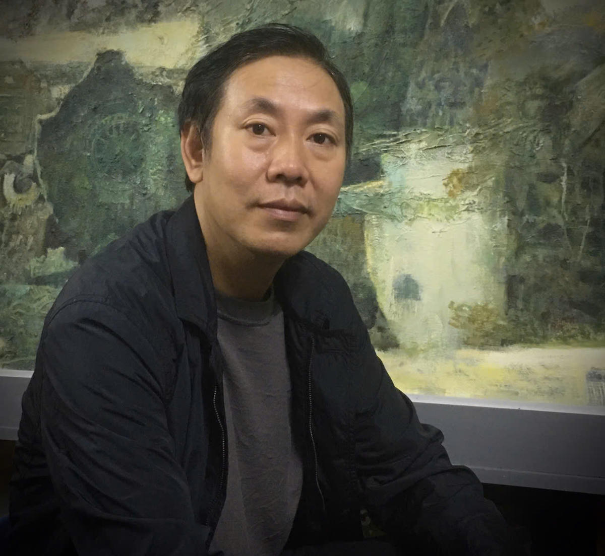 Họa sĩ Nguyễn Trọng Tài. Ảnh: BTC.