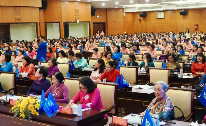 Các đại biểu dự Đại hội. Ảnh: H.H.