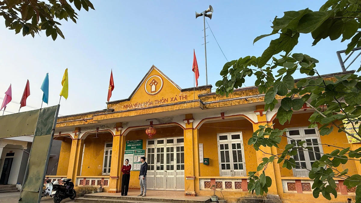 Hiện nay,&nbsp; xã Hồng Thái đã lắp đặt hơn 70 cụm loa truyền thanh phủ khắp các khu dân cư. Ảnh: Đức Sơn