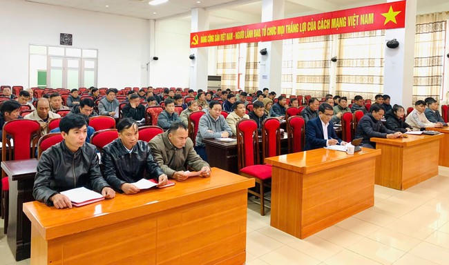 Các học viên tham dự tập huấn. Ảnh: VHTTDL