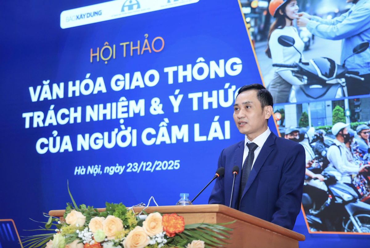 Ông Nguyễn Đức Thắng, Phó Tổng biên tập Báo Xây dựng.