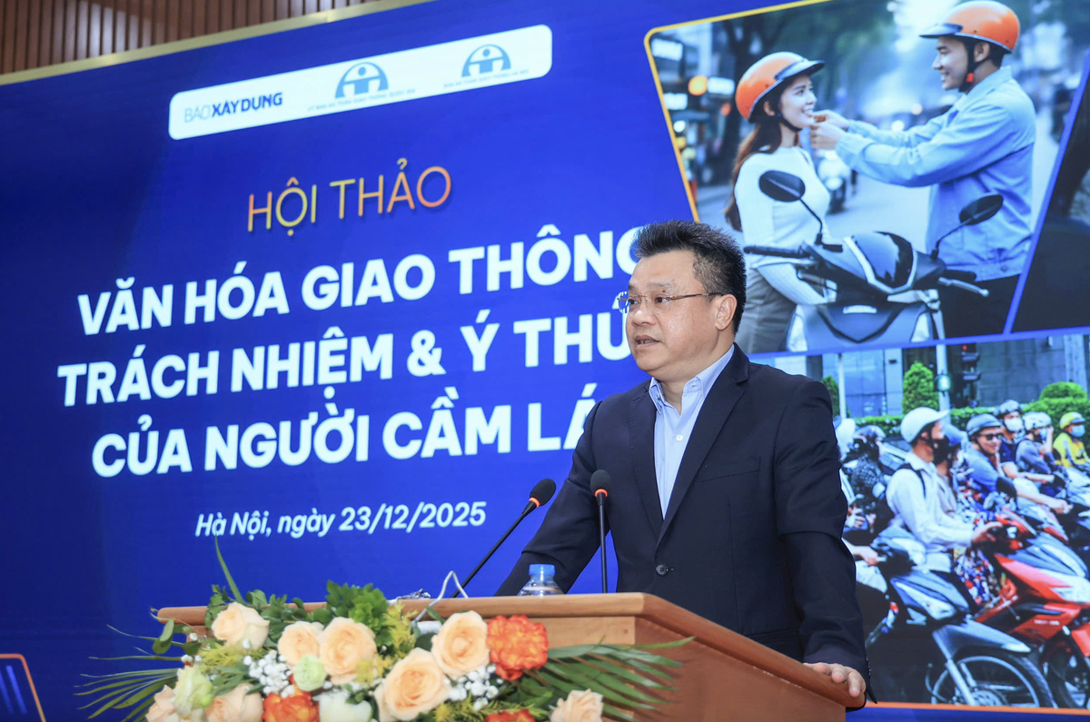 Ông Lê Kim Thành, Phó Chủ tịch chuyên trách Ủy ban ATGT Quốc gia.