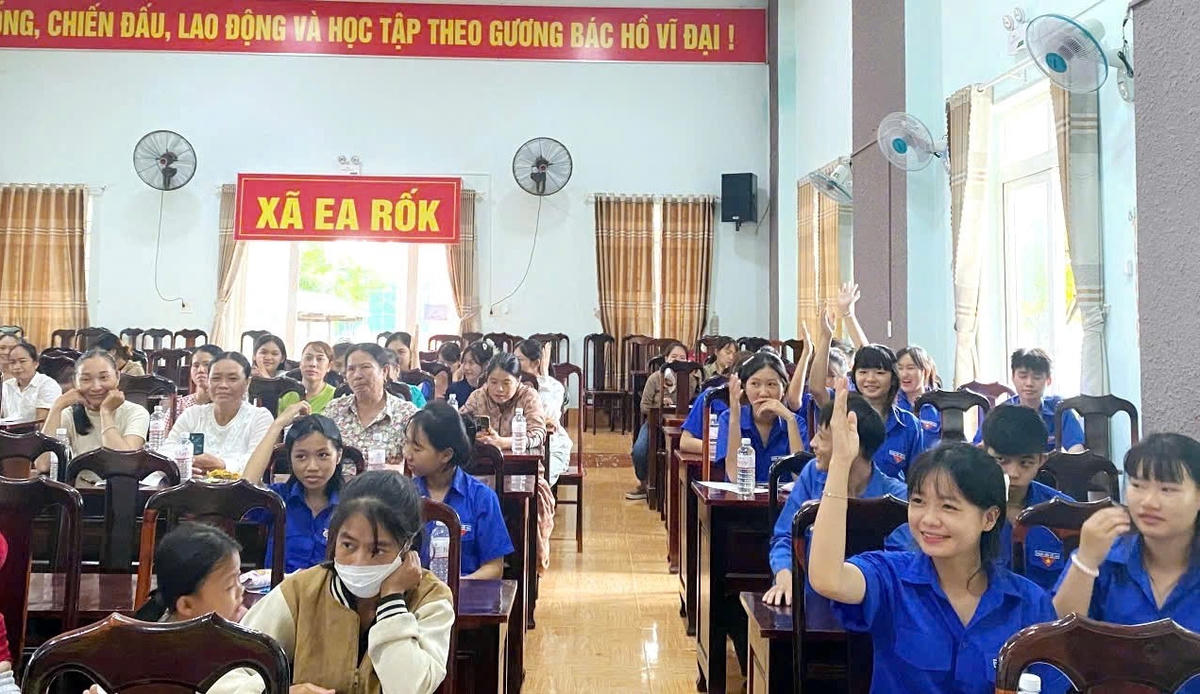 Xã Ea Rốk (Đắk Lắk): Nhiều giải pháp đồng bộ giúp kéo giảm mạnh tình trạng tảo hôn