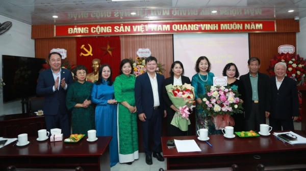 Ban Chấp hành Hội Bảo trợ tư pháp cho người nghèo TP Hà Nội nhiệm kỳ 2025-2030. Ảnh Nguyễn Hùng.