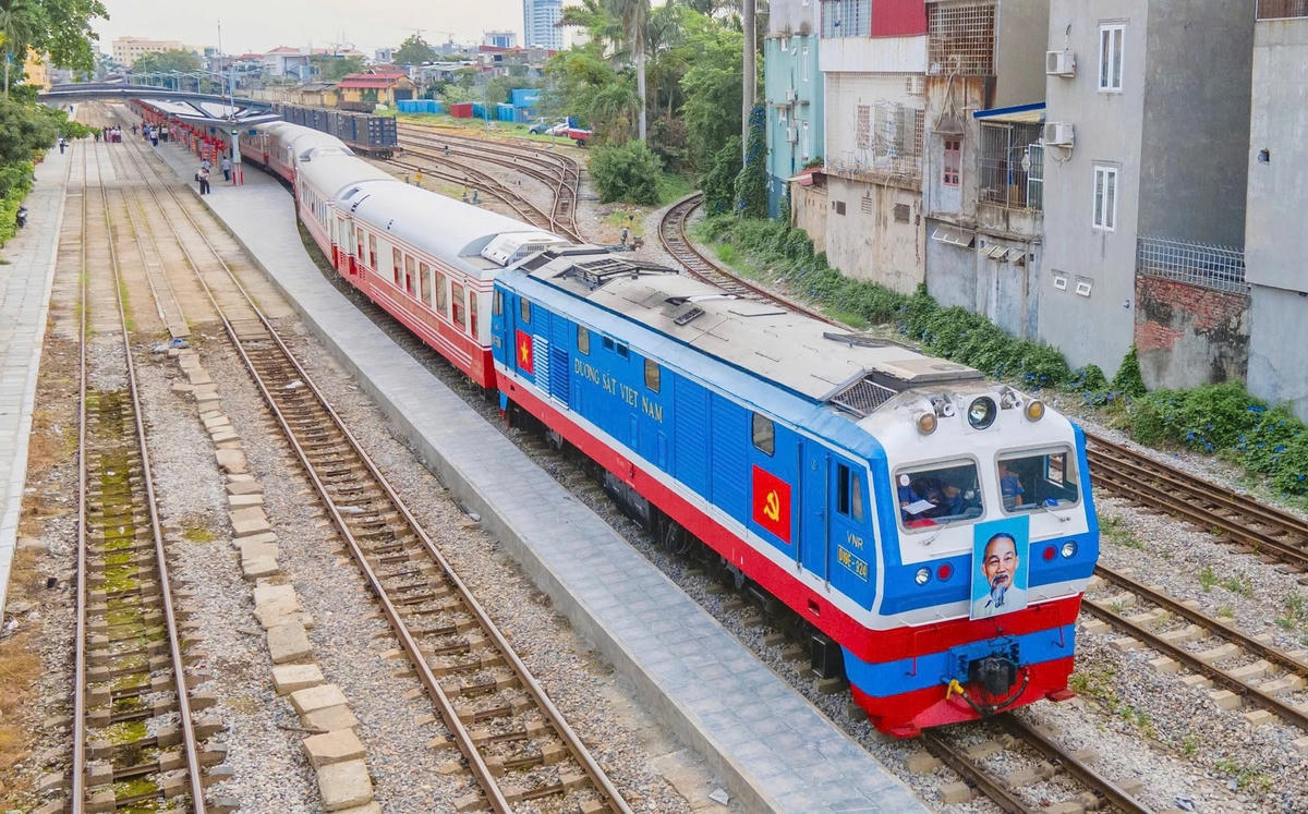 Đường sắt thêm 5.500 vé tàu và tăng cường 11 chuyến tàu dịp Tết Bính Ngọ 2026. Ảnh minh hoạ.. 
