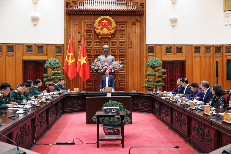 Quang cảnh buổi làm việc. Ảnh: Nhật Bắc