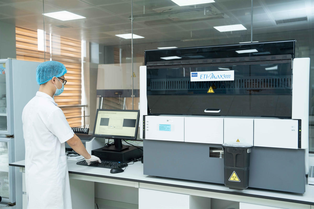 Hệ thống máy xét nghiệm&nbsp;Elisa tự động hoàn toàn.