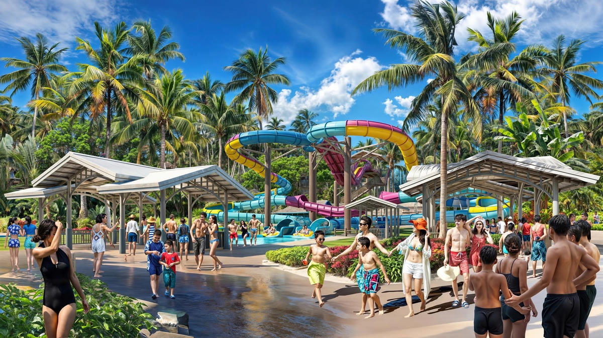 Casa liền kề công viên nước Sun World Vũng Tàu quy mô gần 15ha, dự kiến khai trương vào tháng 2/2026.