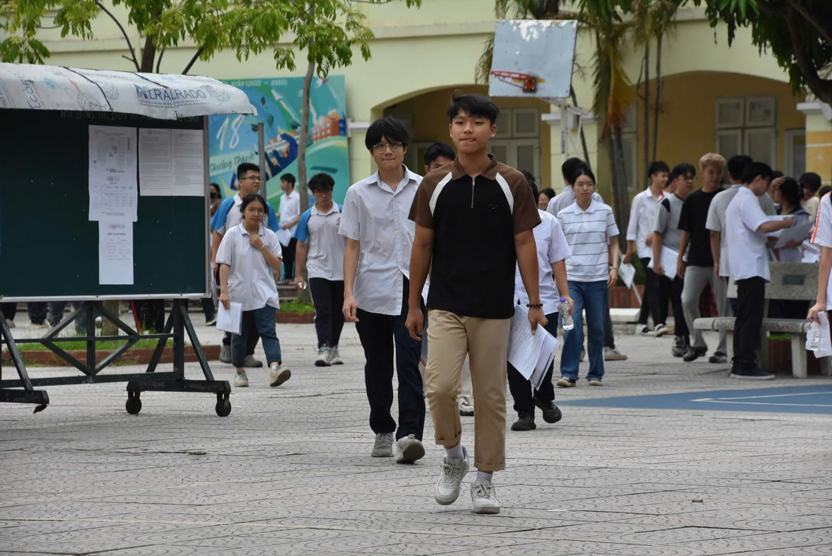 Thí sinh dự thi tốt nghiệp THPT năm 2025.